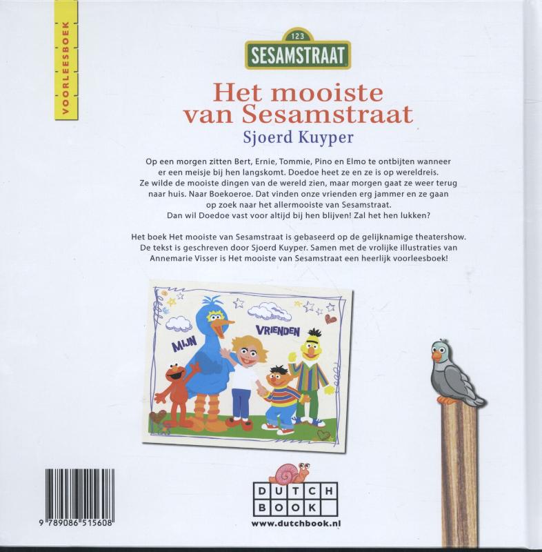 Het mooiste van Sesamstraat achterkant