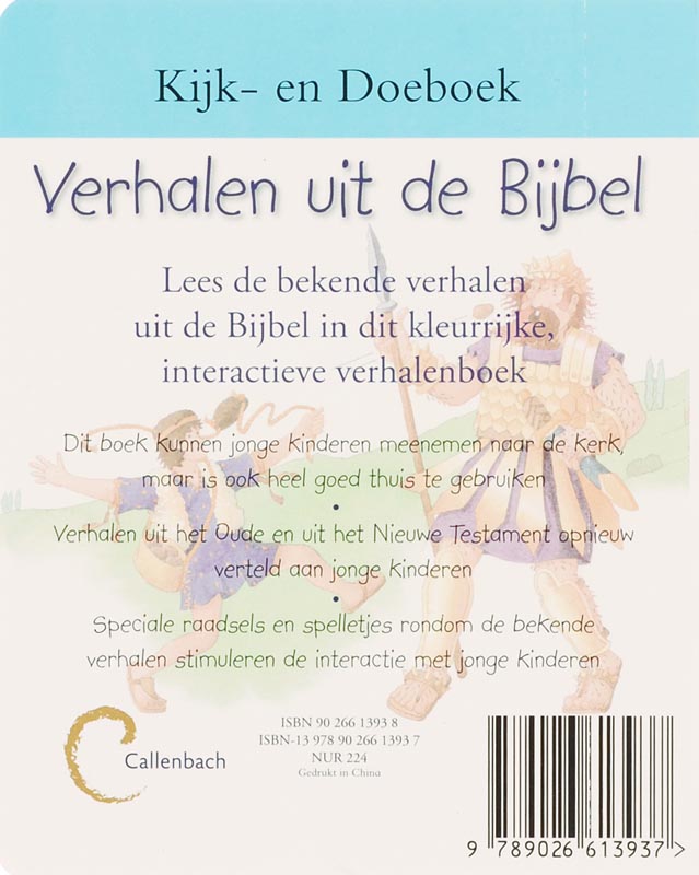 Verhalen Uit De Bijbel achterkant