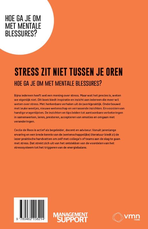 Stress zit niet tussen je oren achterkant