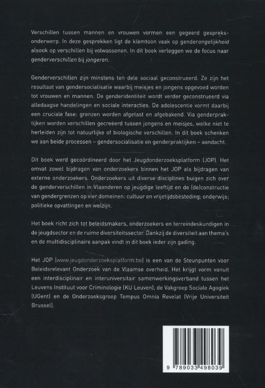 Gender(en) / JOP achterkant