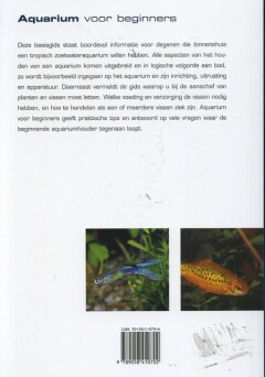 Aquarium voor beginners / Basisgids dierenverzorging achterkant
