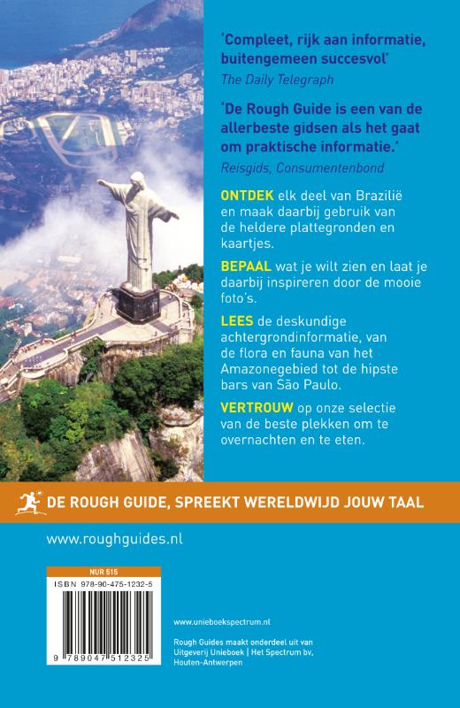 Rough Guide Brazilie / Rough Guide achterkant