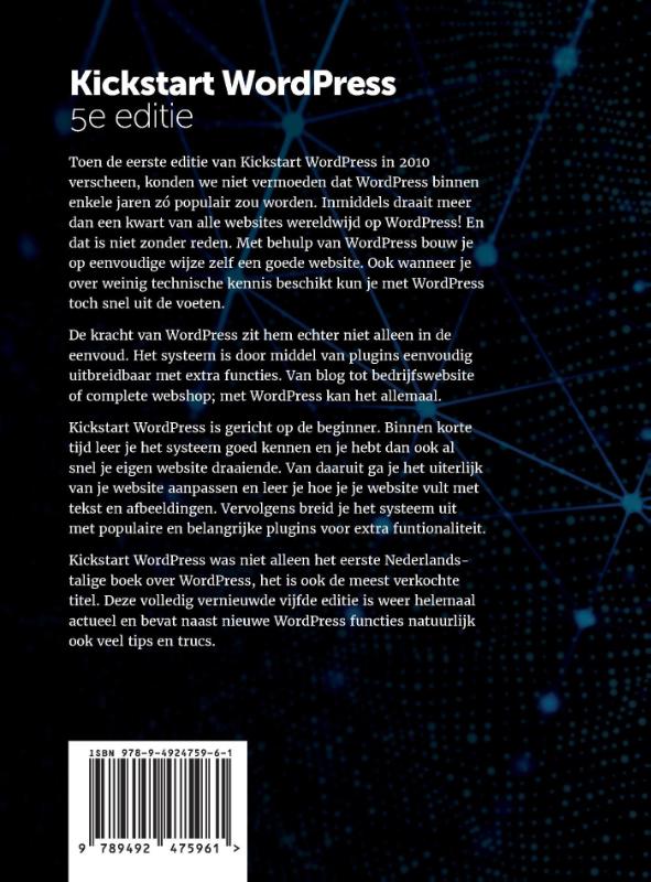 Kickstart Wordpress Kickstart Wordpress achterkant