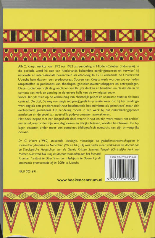 De weg van magie tot geloof / Mission / 39 De weg van magie tot geloof / Mission / 39 achterkant