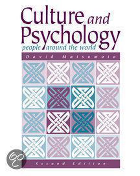 Culture And Psychology