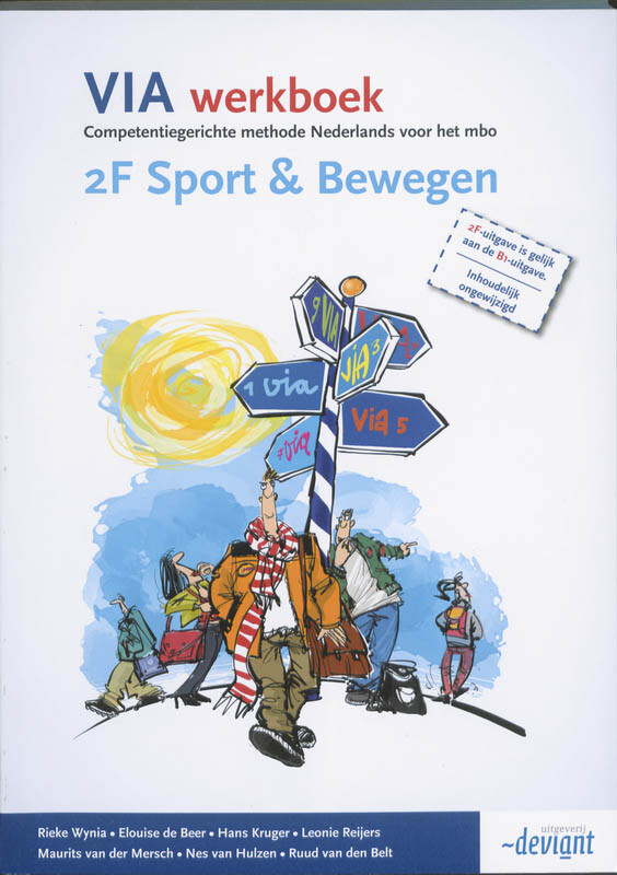 Sport en bewegen Via werkboek 2F