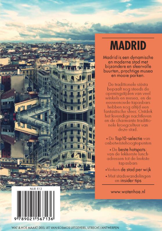 Wat & Hoe reisgids  -   Madrid achterkant