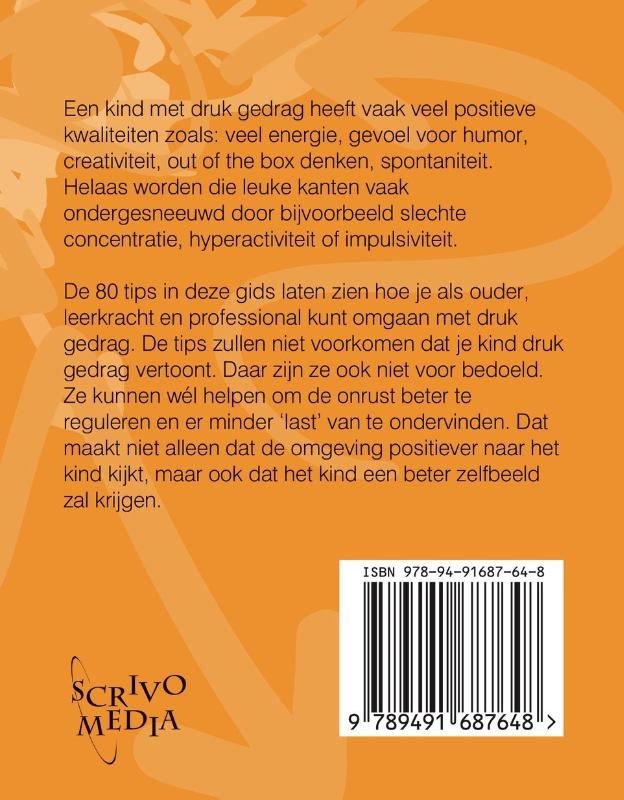 De gids over drukke kids / Kanguru achterkant