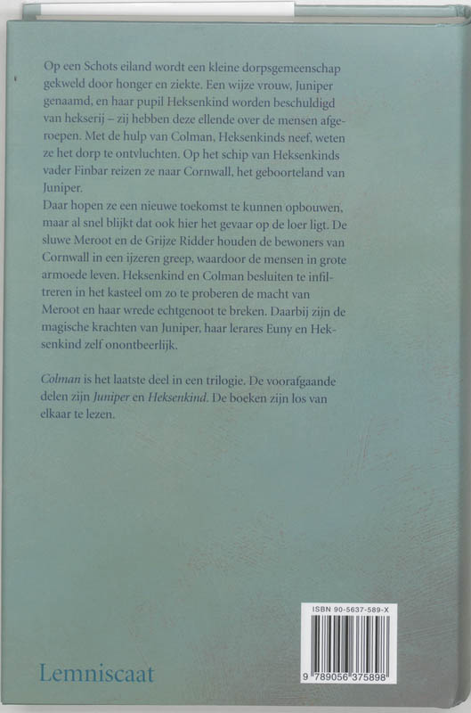 Colman / Doran / 3 achterkant