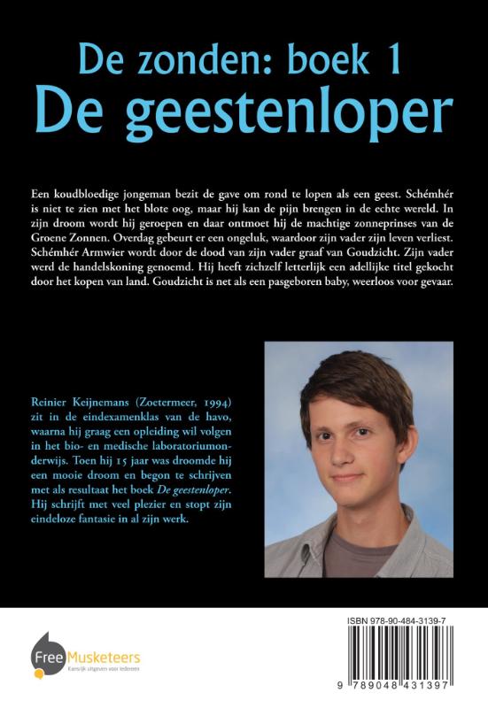De zonden 1 De geestenloper achterkant