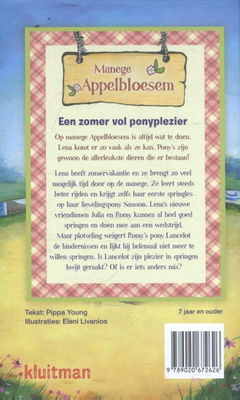 Een zomer vol ponyplezier / Manege Appelbloesem achterkant