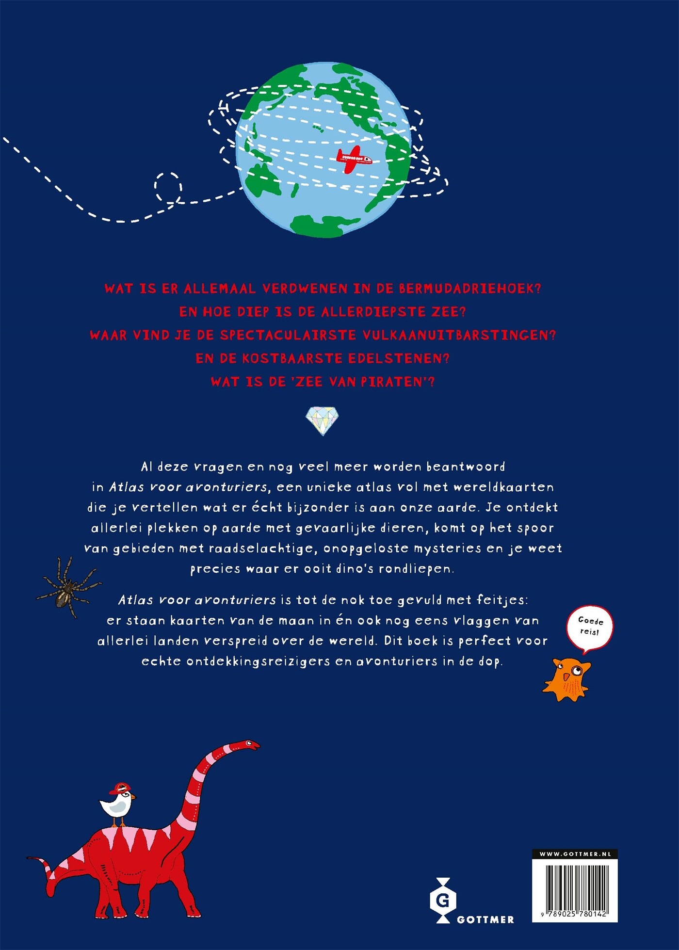 Atlas voor avonturiers achterkant