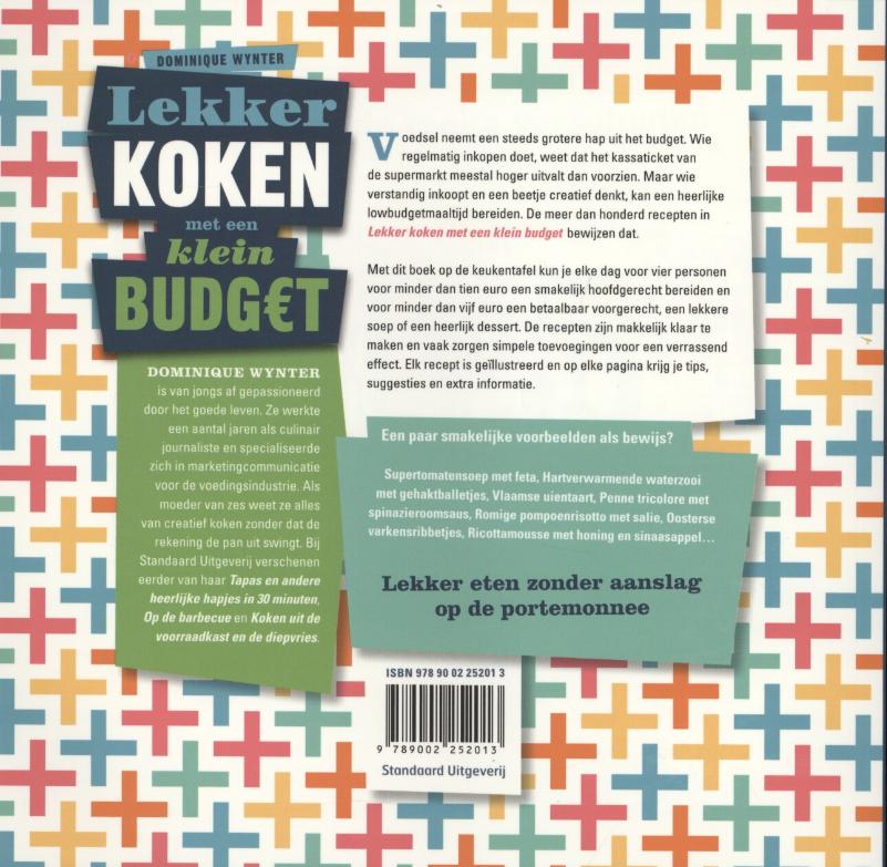 Lekker koken met een klein budg€t achterkant