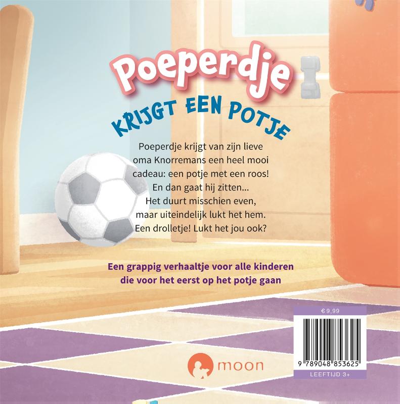 Poeperdje krijgt een potje / Poeperdje achterkant