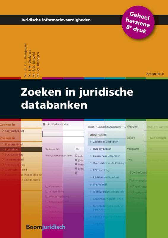 boekenbalie_9789462907645_cover Zoeken in juridische databanken / Juridische informatievaardigheden