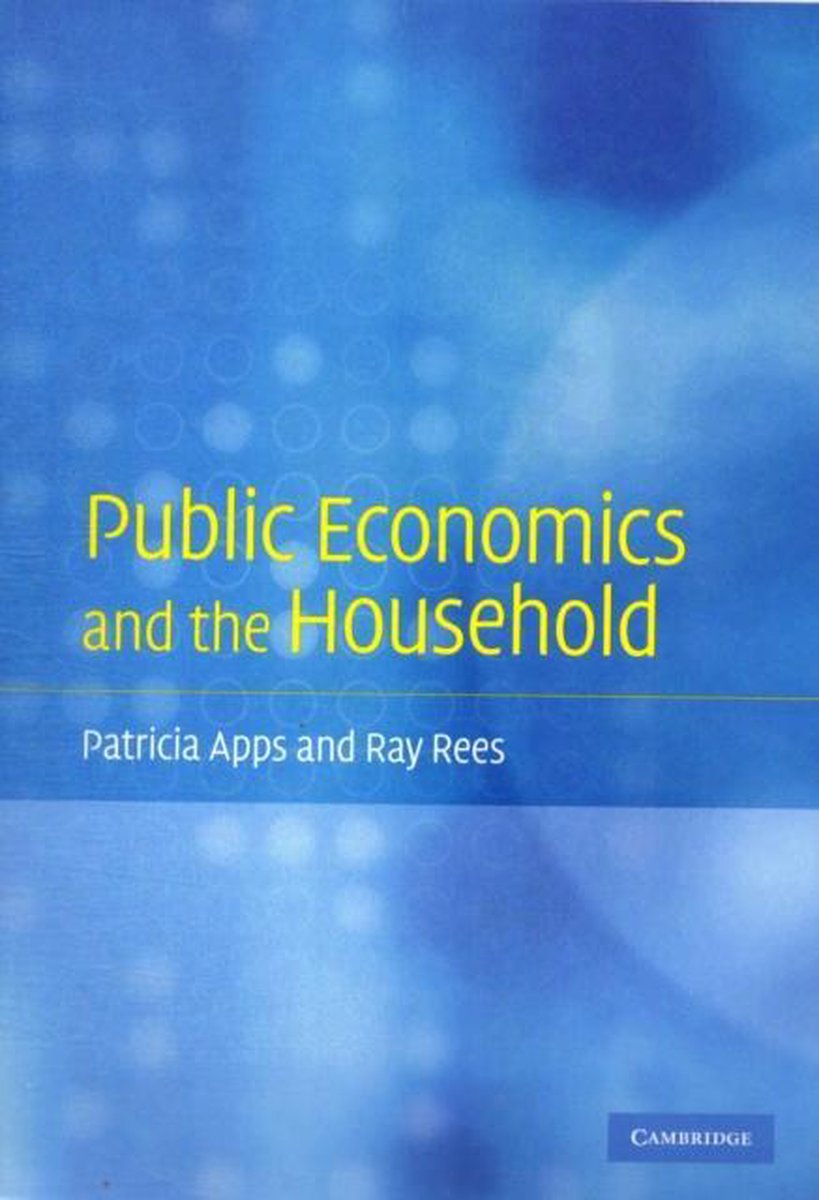 Public Economics and the Household