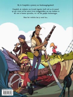 De gevreesde piraat Morgan / Campbells, De / 2 achterkant
