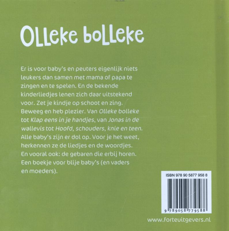 Olleke Bolleke / Samen met je kindje / 1 Olleke Bolleke / Samen met je kindje / 1 achterkant