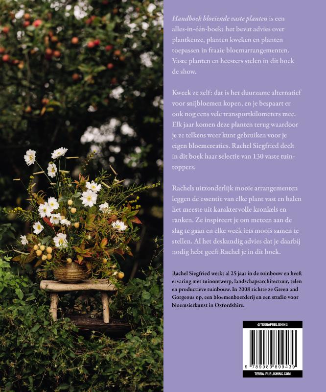 Handboek bloeiende vaste planten achterkant