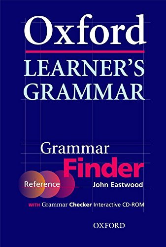 Oxford Learner's Grammar Finder book + cd-rom