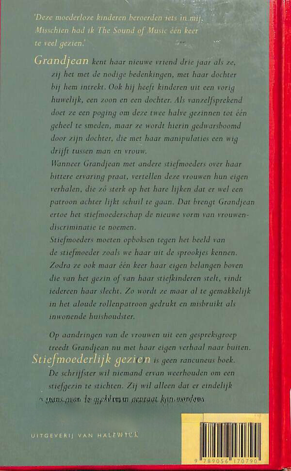 Stiefmoederlijk gezi(e)n achterkant