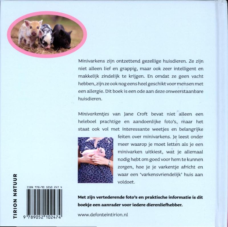 Minivarkentjes / KATTEN achterkant