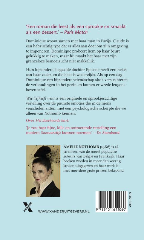 Wie liefheeft wint Wie liefheeft wint achterkant