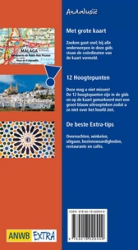 Andalusië / ANWB Extra achterkant