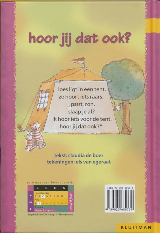 Hoor jij dat ook? / Klavertje een-serie achterkant