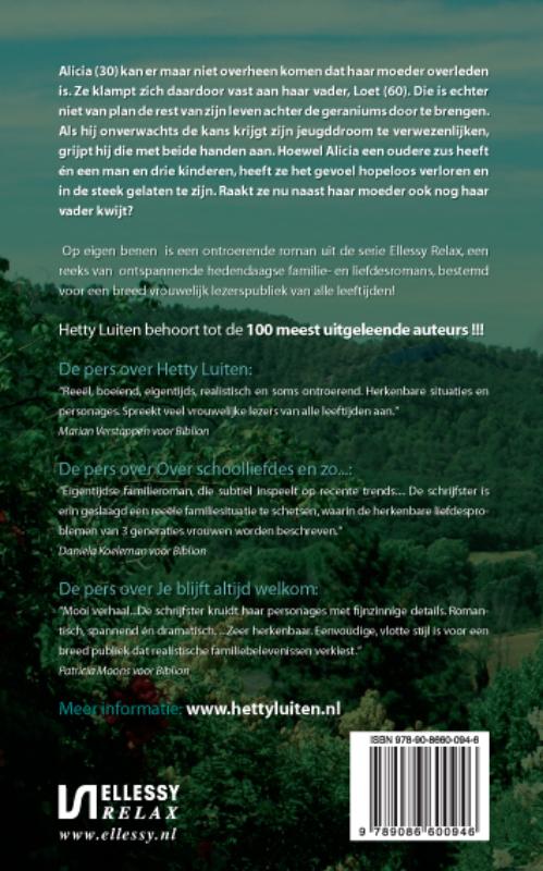 Op eigen benen / Ellessy relax achterkant