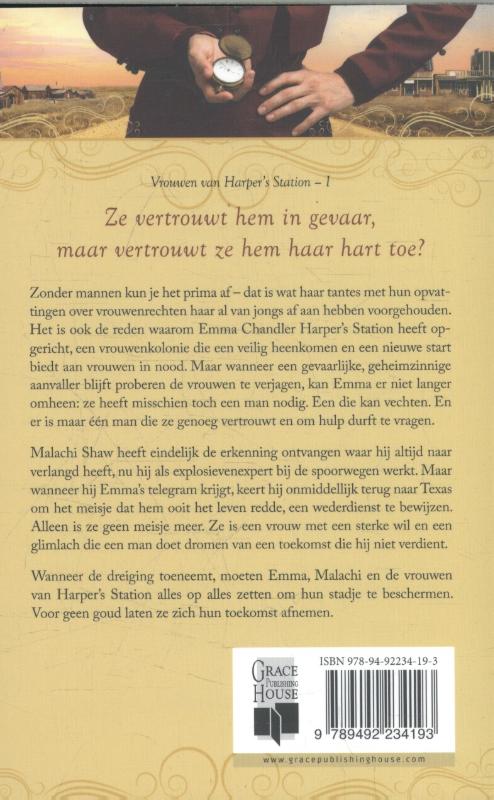 Voor geen goud / Vrouwen van Harper's station / 1 achterkant