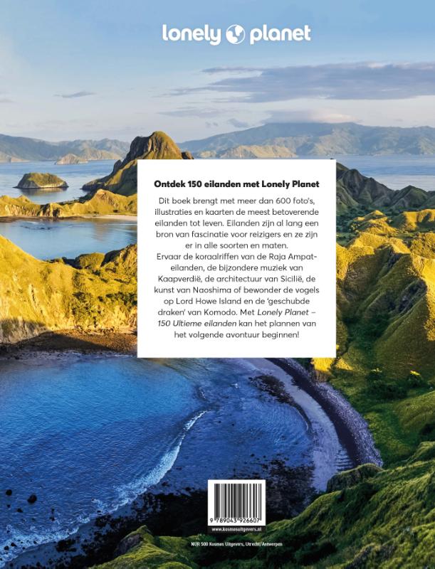 Lonely planet - 150 Ultieme eilanden achterkant
