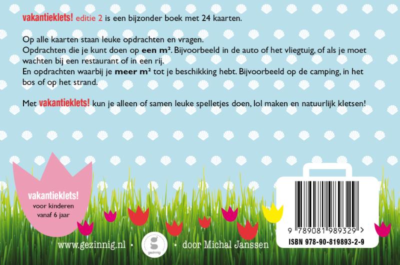 Vakantieklets! Editie 2 achterkant