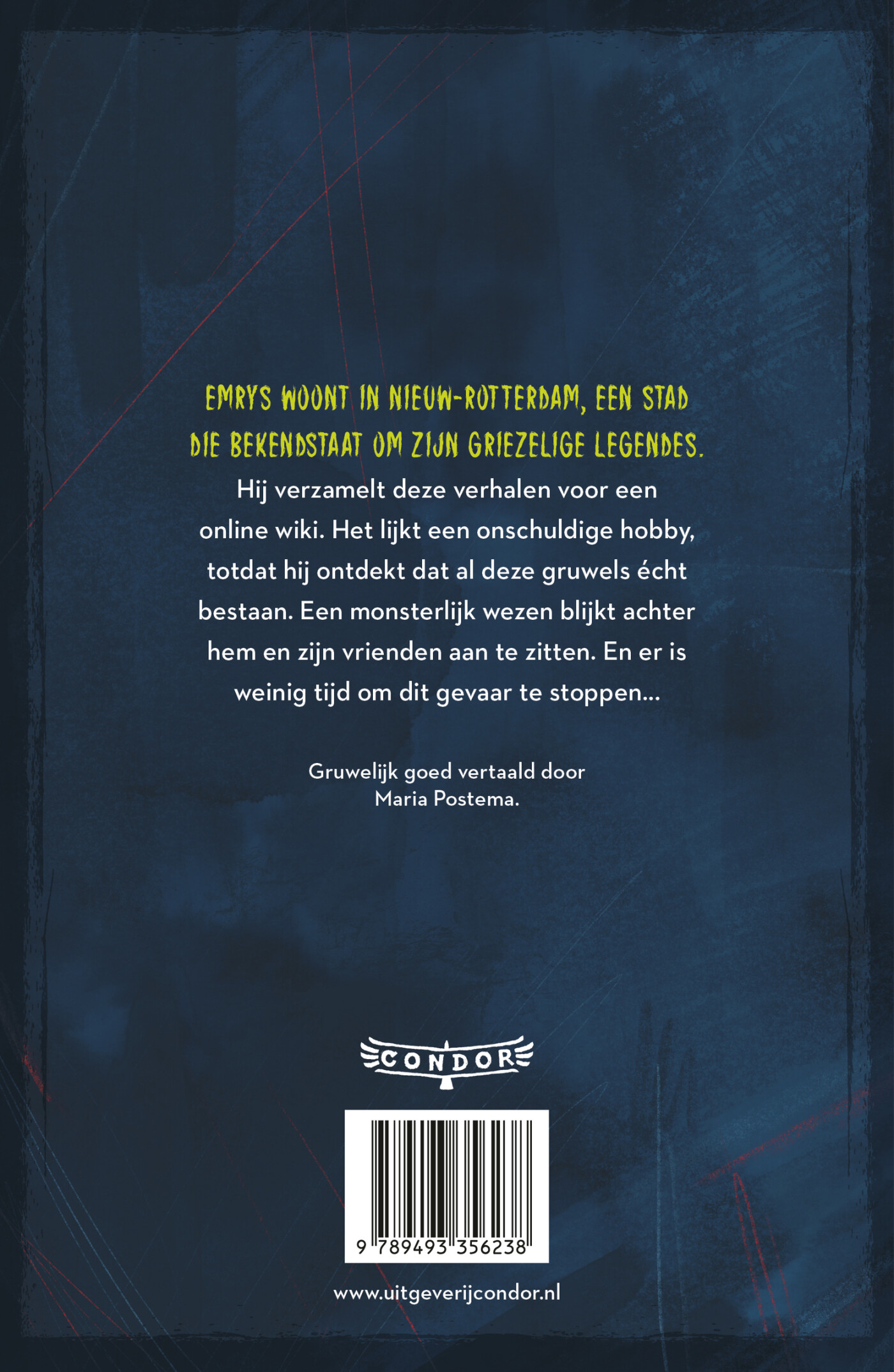 Het dwaaluur / Gruwelstad achterkant
