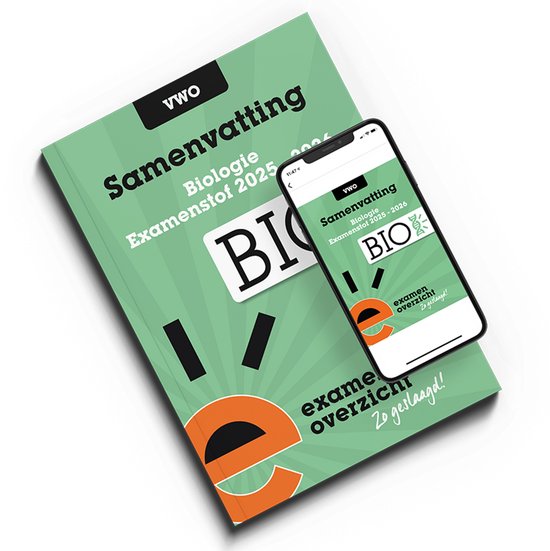 ExamenOverzicht - Samenvatting Biologie VWO