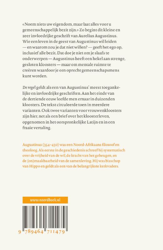 De regel achterkant