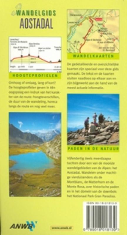 Aostadal / ANWB wandelgids achterkant
