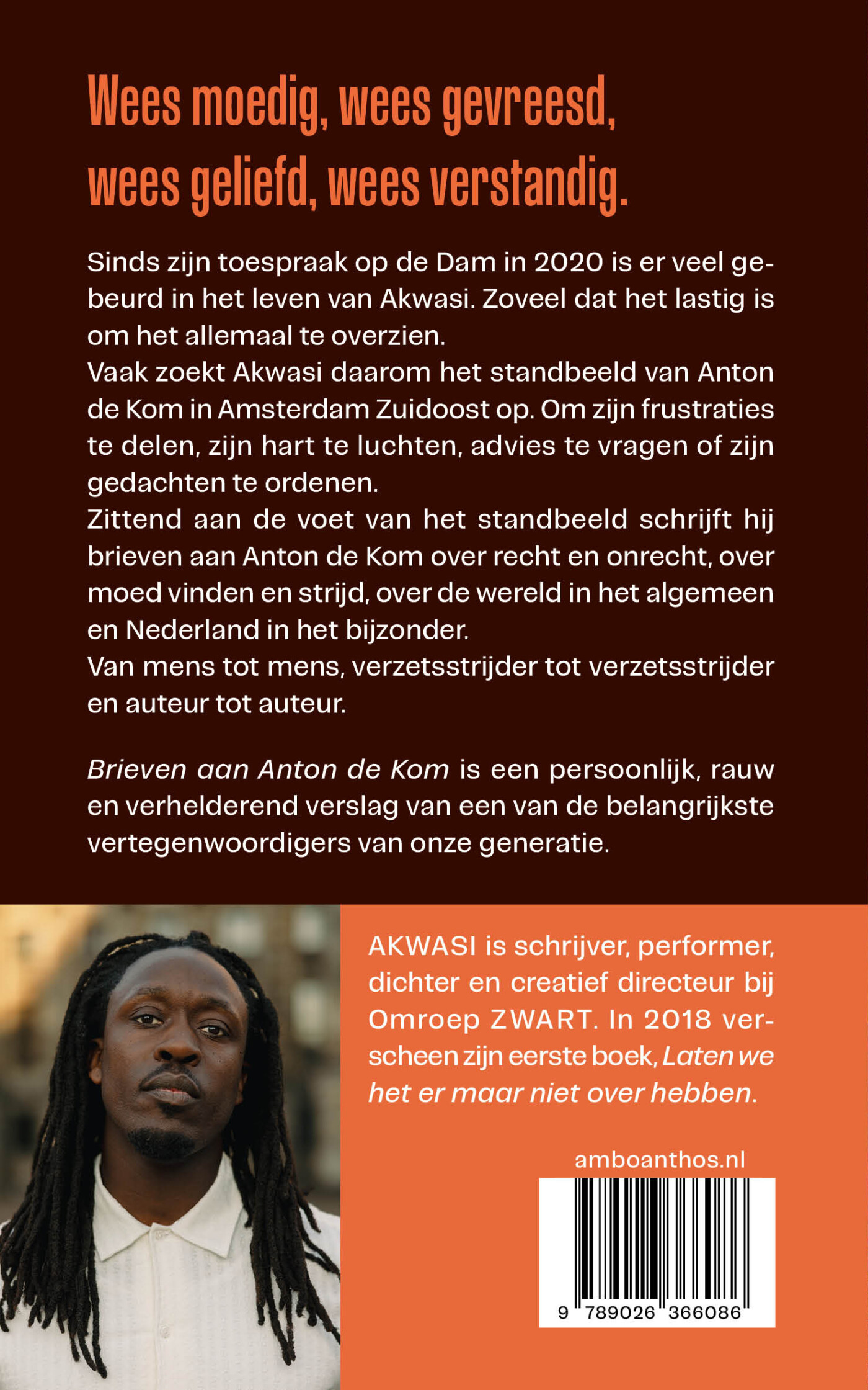 Brieven aan Anton de Kom achterkant