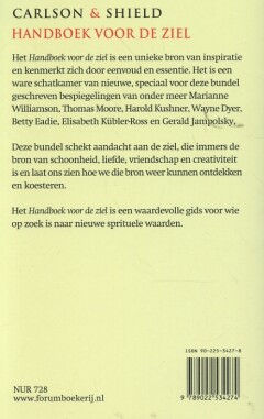 Handboek voor de ziel achterkant