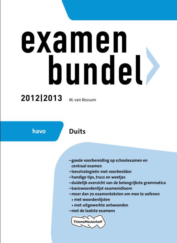 boekenbalie_9789006079227_cover Examenbundel havo  Duits 2012/2013