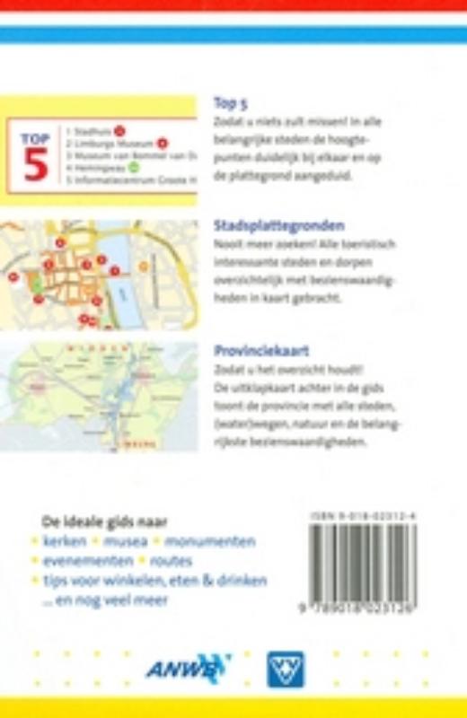 Limburg / ANWB reisgids voor de jeugd achterkant