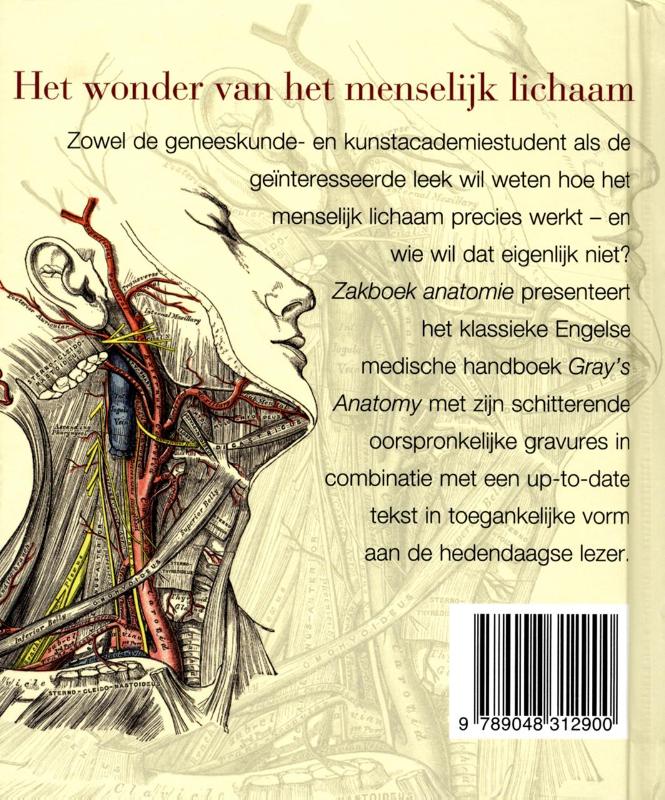 Zakboek Anatomie achterkant