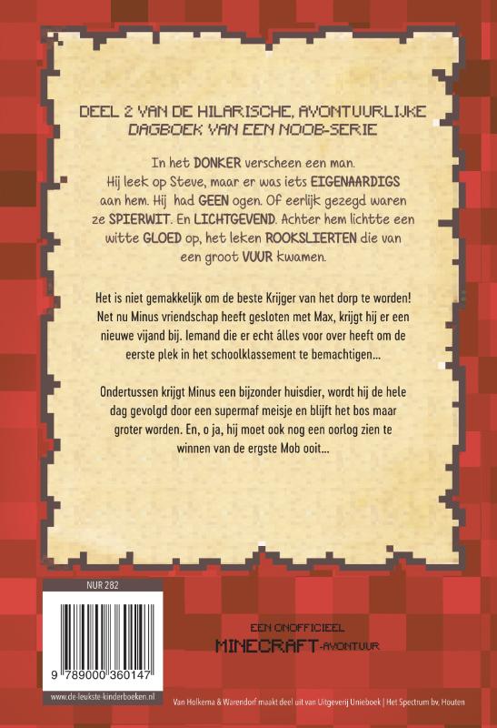 Superkrijger / Dagboek van een noob achterkant