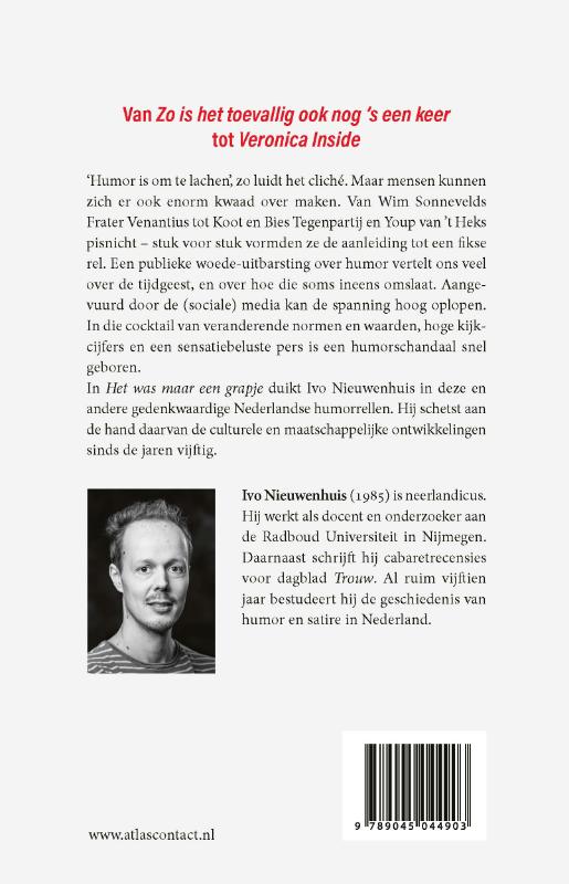 Het was maar een grapje achterkant