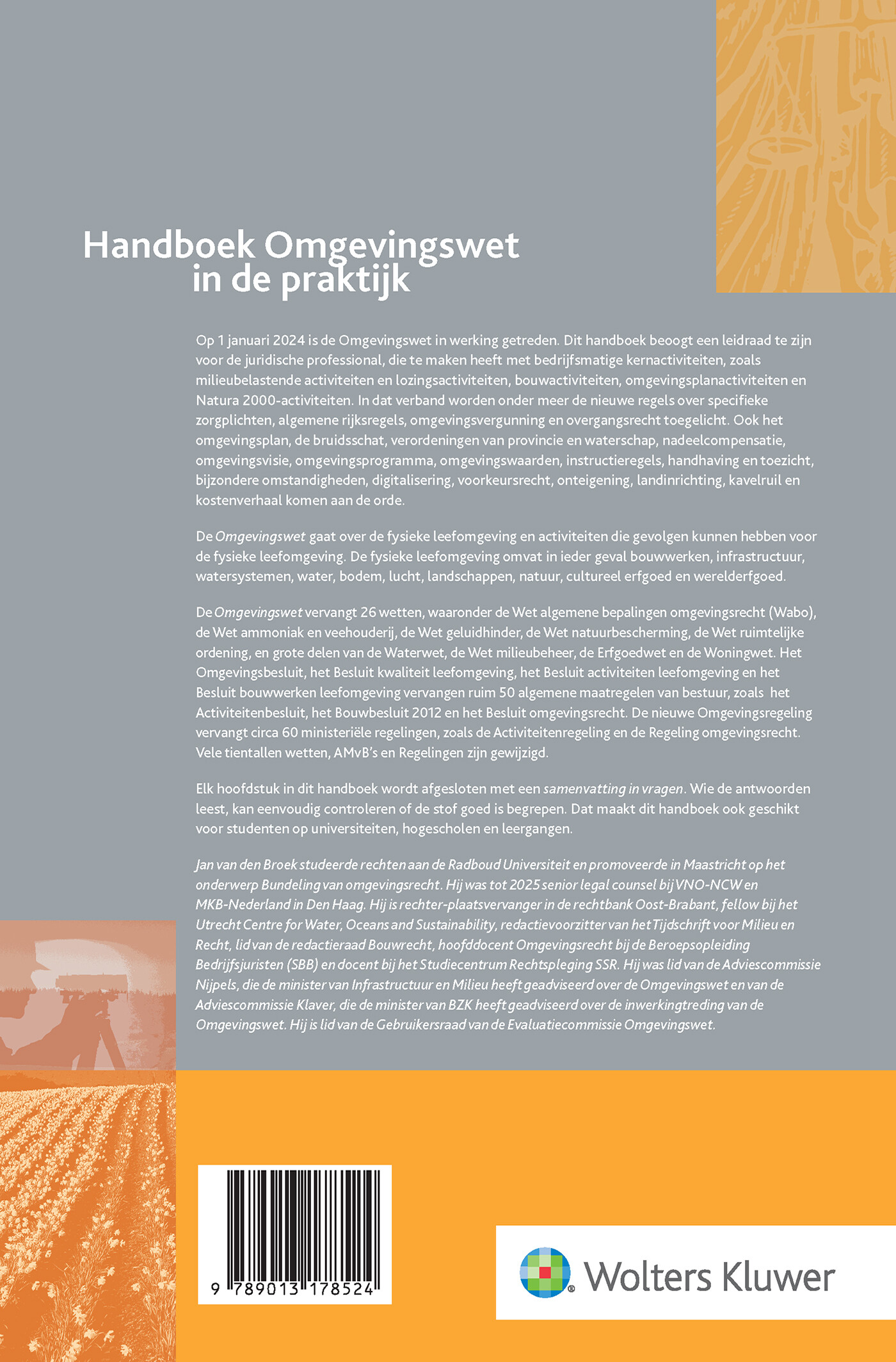 Handboek Omgevingswet in de praktijk achterkant