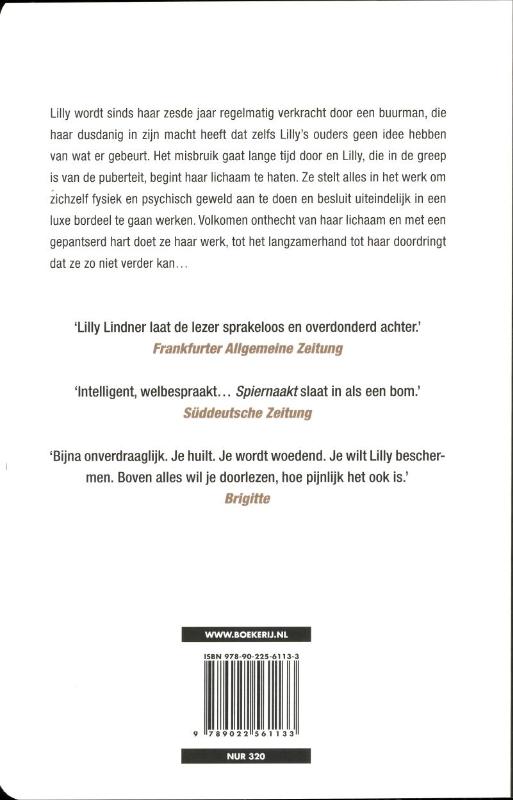 Spiernaakt Spiernaakt achterkant