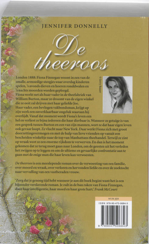 Theeroos achterkant