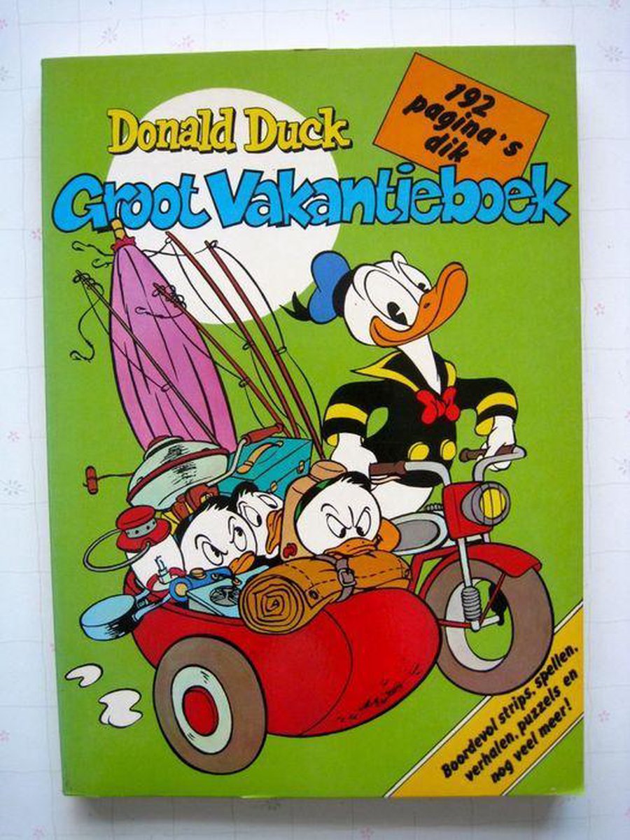 Donald duck groot vakantieboek