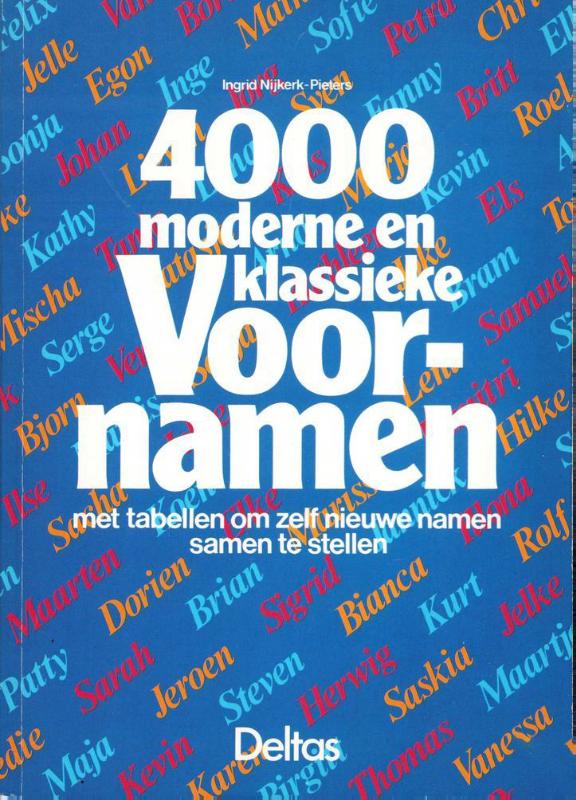 4000 moderne en klassieke voornamen