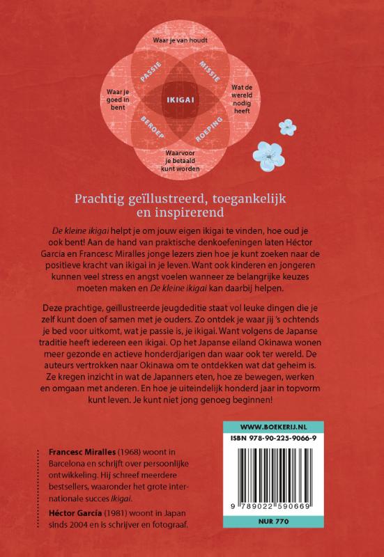 De kleine ikigai achterkant